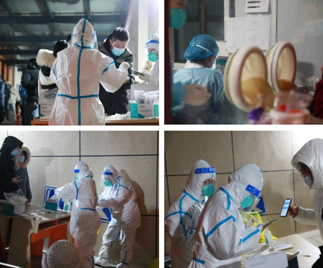 24小時(shí)全力運(yùn)轉(zhuǎn)！市二院核酸檢測展現(xiàn)“硬核力量”(圖2)