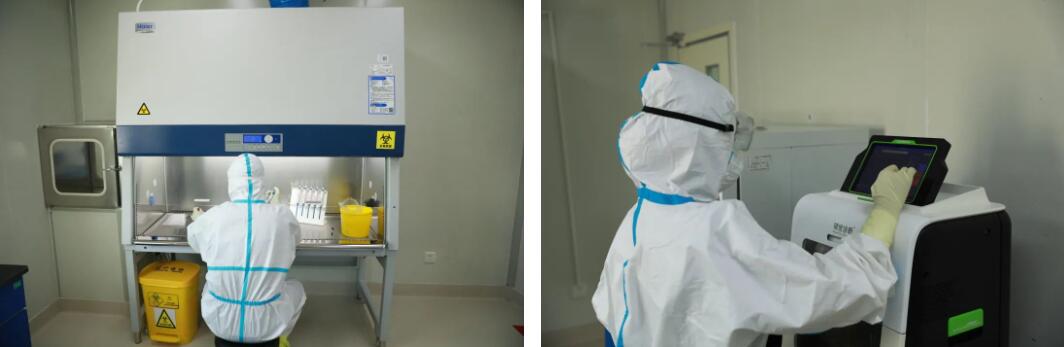 24小時(shí)全力運(yùn)轉(zhuǎn)！市二院核酸檢測展現(xiàn)“硬核力量”(圖4)